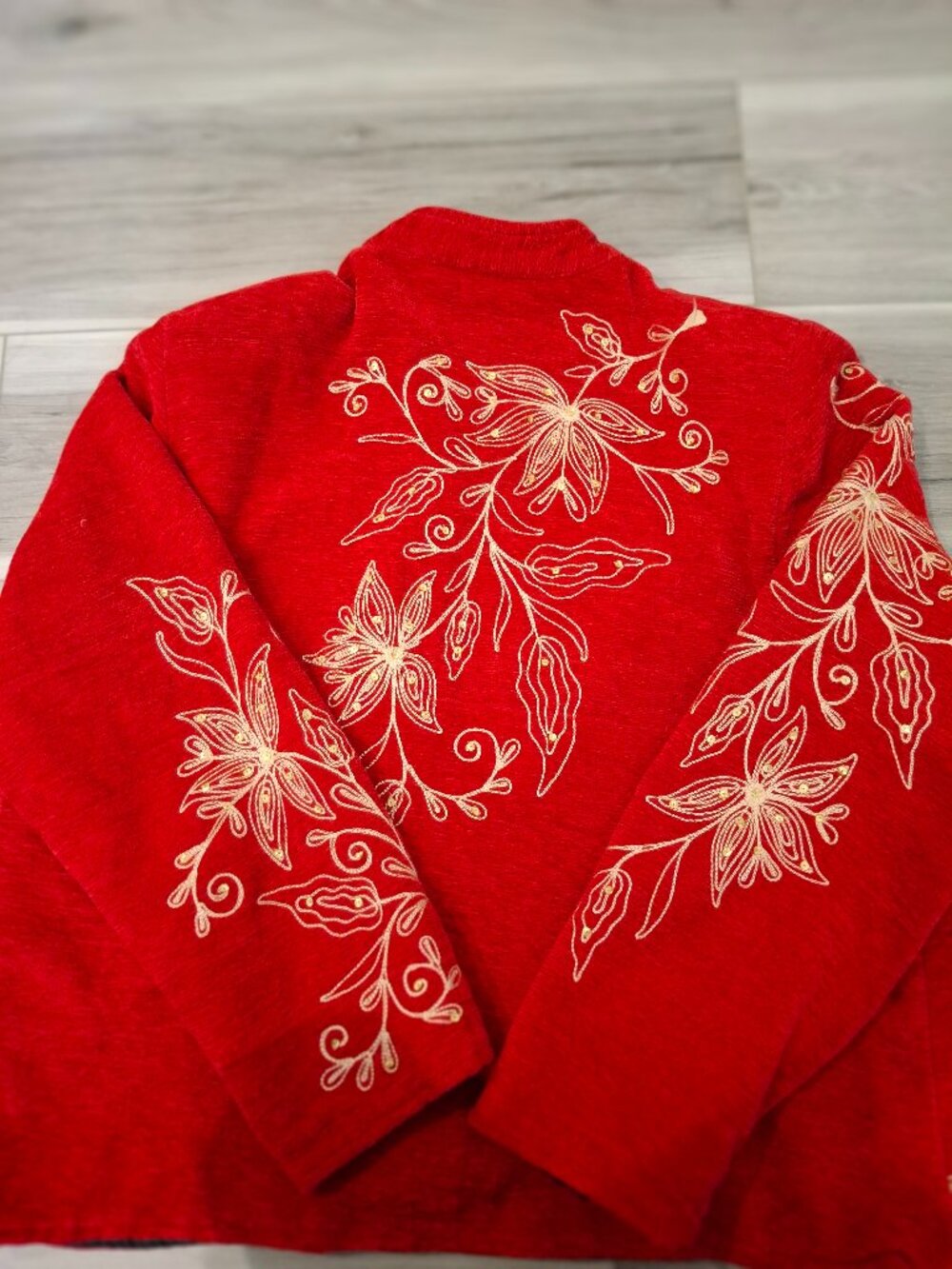 ALEX KIM womens floral jacket. Size 1X